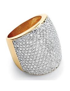 Multi-Cubic Zirconia Ring by PalmBeach Jewelry