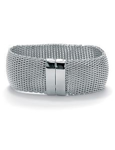 Mesh Bangle Bracelet by PalmBeach Jewelry