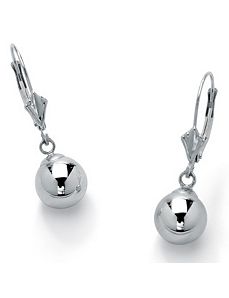 Ball Drop Pierced Earrings by PalmBeach Jewelry
