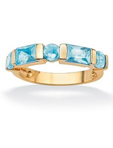 Channel-Set Birthstone Ring by PalmBeach Jewelry
