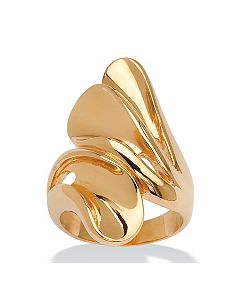 Bypass Fan Ring by PalmBeach Jewelry
