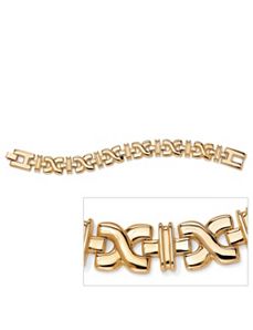 X"Cross-Link Bracelet by PalmBeach Jewelry