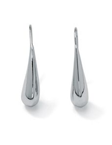 Abstract Drop Pierced Earrings by PalmBeach Jewelry