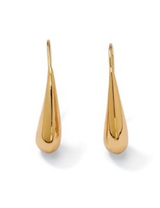 Abstract Drop Pierced Earrings by PalmBeach Jewelry