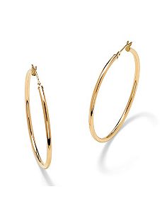 Hoop Pierced Earrings by PalmBeach Jewelry