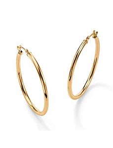 Hoop Pierced Earrings by PalmBeach Jewelry