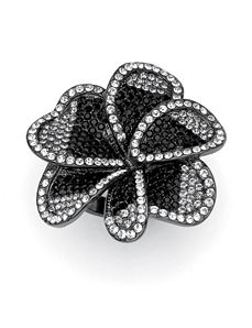 Multi-Crystal Flower Ring by PalmBeach Jewelry
