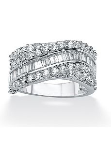 Cubic Zirconia Ring by PalmBeach Jewelry