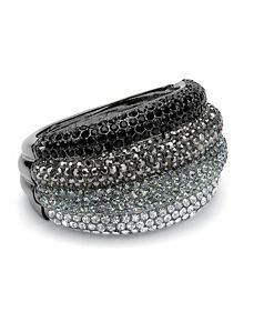 Multi-Cyrstal Bangle Bracelet by PalmBeach Jewelry