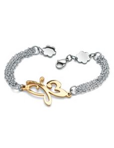 Butterfly Multi-Chain Bracelet by PalmBeach Jewelry