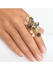 Butterfly Ring by PalmBeach Jewelry