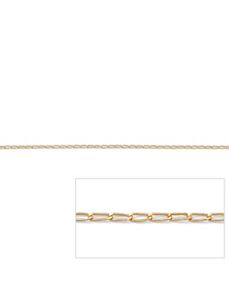 Elongated Curb-Link Necklace by PalmBeach Jewelry