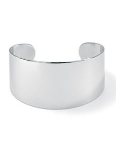 Wide Cuff Bracelet by PalmBeach Jewelry