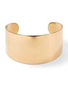 Wide Cuff Bracelet by PalmBeach Jewelry