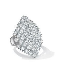 DiamonUltra&trade; Marquise Ring by PalmBeach Jewelry