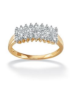 Diamond Peak Ring by PalmBeach Jewelry