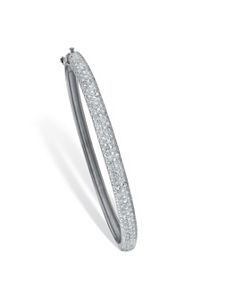 Diamond Bangle Bracelet by PalmBeach Jewelry