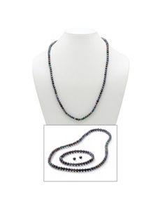 Grey Cultured Freshwater Pearl Set by PalmBeach Jewelry