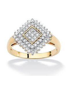 Diamond Ballerina Ring by PalmBeach Jewelry