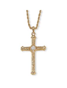 Crystal Cross Pendant by PalmBeach Jewelry