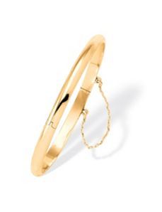 Polished Bangle Bracelet by PalmBeach Jewelry