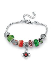 Multi-Colored Crystal Bracelet by PalmBeach Jewelry