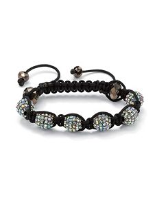 AB Crystal Ball Bracelet by PalmBeach Jewelry