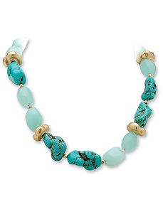 Viennese Turq. Necklace by PalmBeach Jewelry