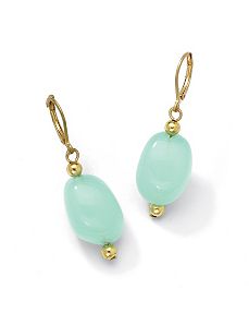Lab-Created Chalcedony Earrings by PalmBeach Jewelry