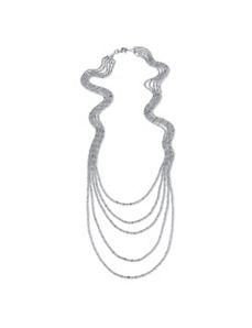 Multi-Chain Beaded Necklace by PalmBeach Jewelry