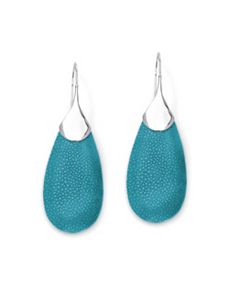 Stingray & Mother-of-Pearl Earrings by PalmBeach Jewelry