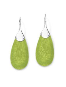 Stingray & Mother-of-Pearl Earrings by PalmBeach Jewelry