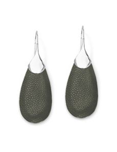 Stingray & Mother-of-Pearl Earrings by PalmBeach Jewelry