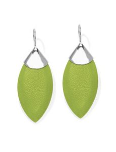 Stingray & Mother-of-Pearl Earrings by PalmBeach Jewelry