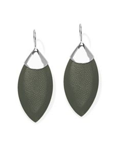 Stingray & Mother-of-Pearl Earrings by PalmBeach Jewelry