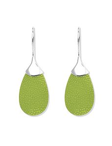 Stingray & Mother-of-Pearl Earrings by PalmBeach Jewelry
