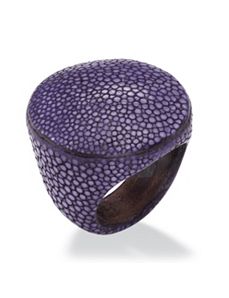 Circle-Shaped Stingray Ring by PalmBeach Jewelry