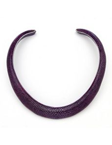 Purple Stingray Choker-Necklace by PalmBeach Jewelry