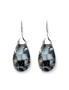 Mother-of-Pearl Drop Earrings by PalmBeach Jewelry