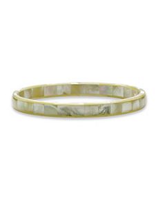 Mother-of-Pearl Bangle Bracelet by PalmBeach Jewelry