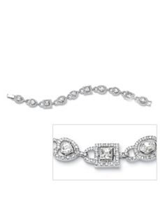 Cubic Zirconia Bracelet by PalmBeach Jewelry