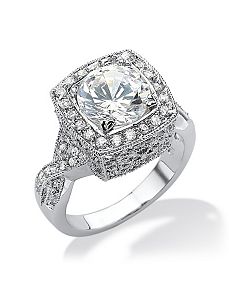Cubic Zirconia Ring by PalmBeach Jewelry