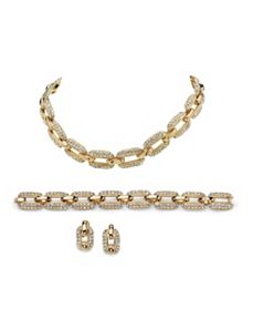 Crystal Jewelry Set by PalmBeach Jewelry