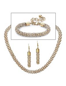 Crystal Jewelry Set by PalmBeach Jewelry