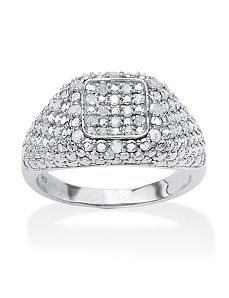 Ice Diamond Ring by PalmBeach Jewelry