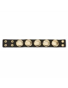 Leather Cuff Bracelet by PalmBeach Jewelry