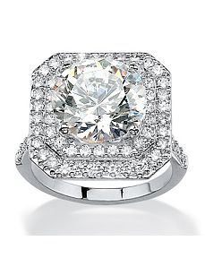 Cubic Zirconia Ring by PalmBeach Jewelry