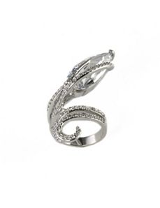 Cubic Zirconia Cocktail Ring by PalmBeach Jewelry
