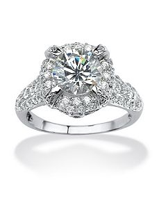 Cubic Zirconia Ring by PalmBeach Jewelry