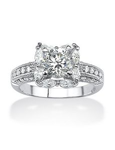 Cubic Zirconia Ring by PalmBeach Jewelry